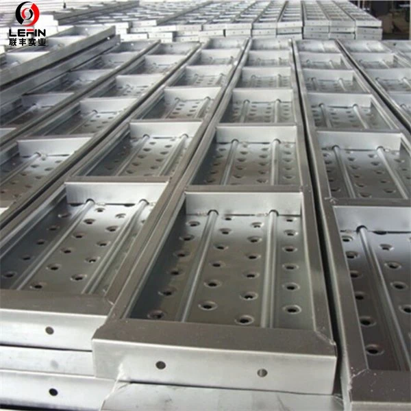 BS1139 Galvanised Steel Scaffold Planks without hook 210mm 225mm 230mm 240mm 250mm 008615122519420 (4)